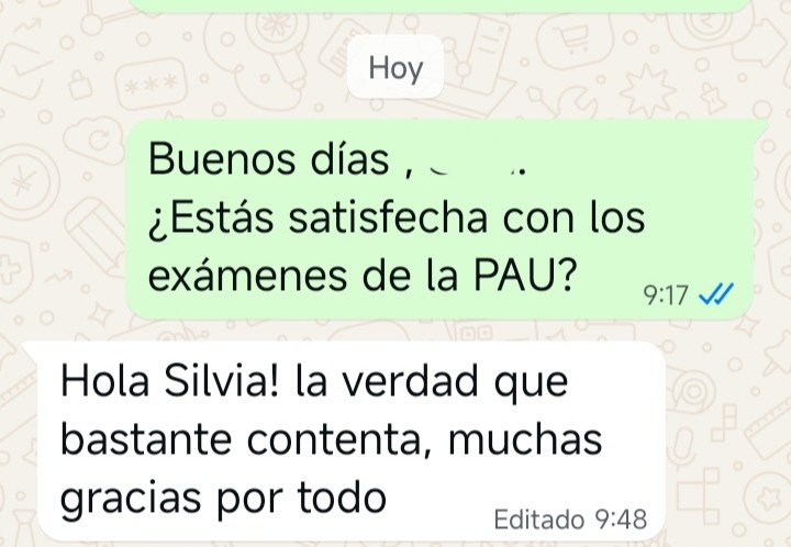 Alumna Bach+ PAU